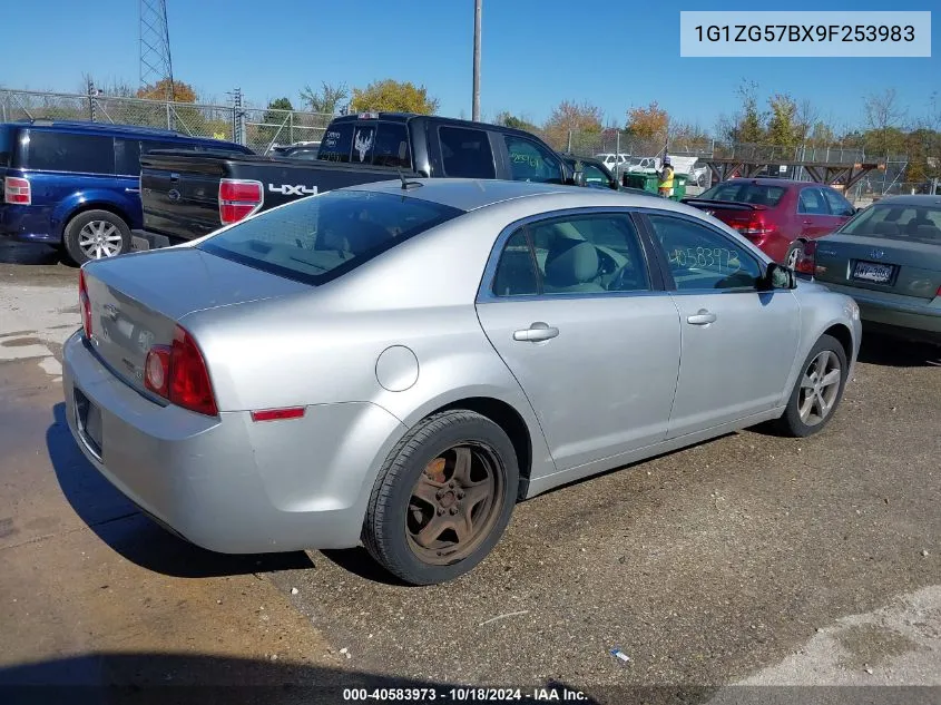 2009 Chevrolet Malibu Ls VIN: 1G1ZG57BX9F253983 Lot: 40583973