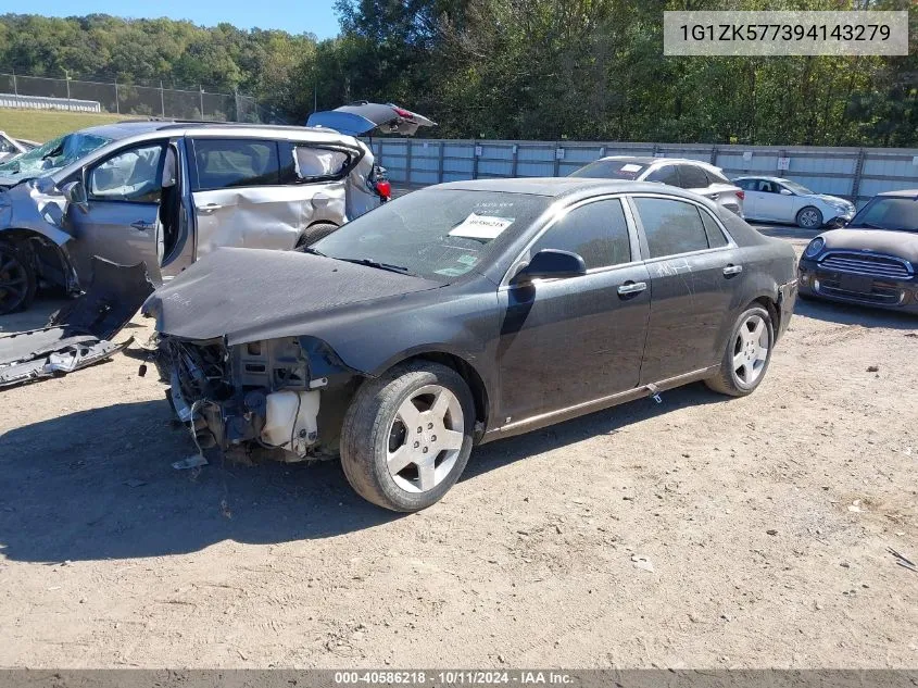 2009 Chevrolet Malibu Ltz VIN: 1G1ZK577394143279 Lot: 40586218