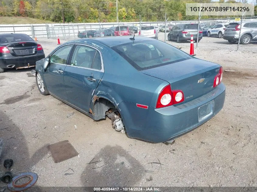 2009 Chevrolet Malibu Ltz VIN: 1G1ZK57B89F164296 Lot: 40594417