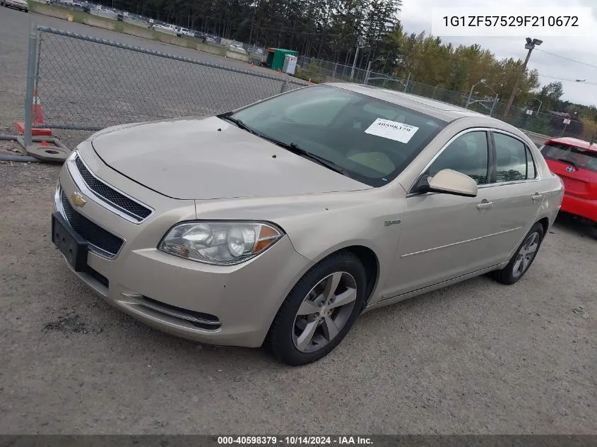 1G1ZF57529F210672 2009 Chevrolet Malibu Hybrid