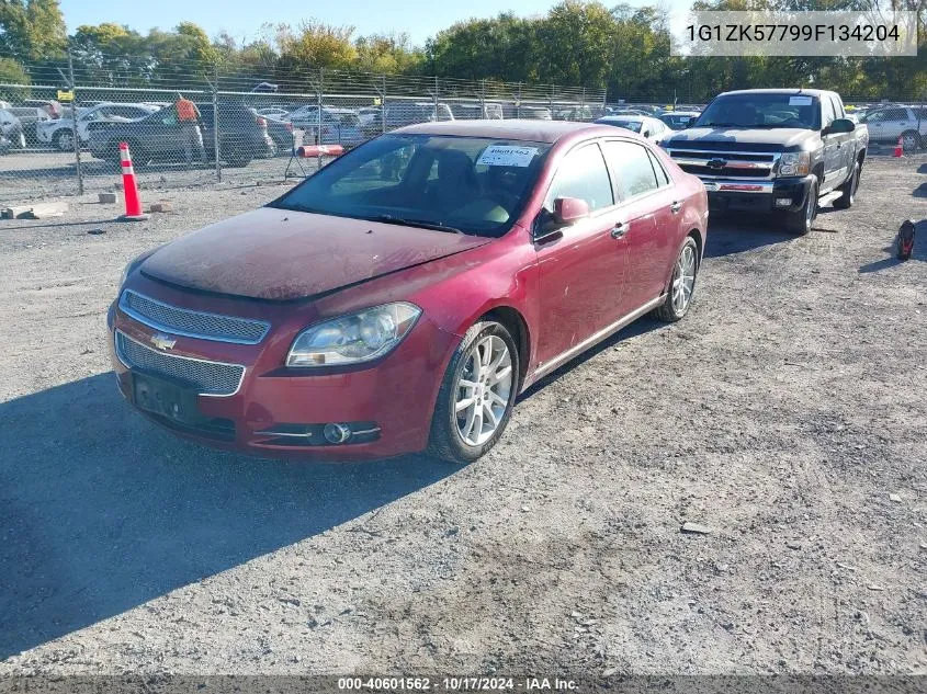 2009 Chevrolet Malibu Ltz VIN: 1G1ZK57799F134204 Lot: 40601562