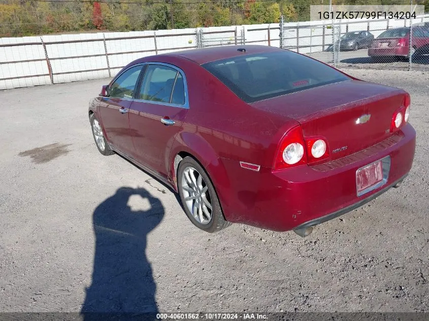 2009 Chevrolet Malibu Ltz VIN: 1G1ZK57799F134204 Lot: 40601562