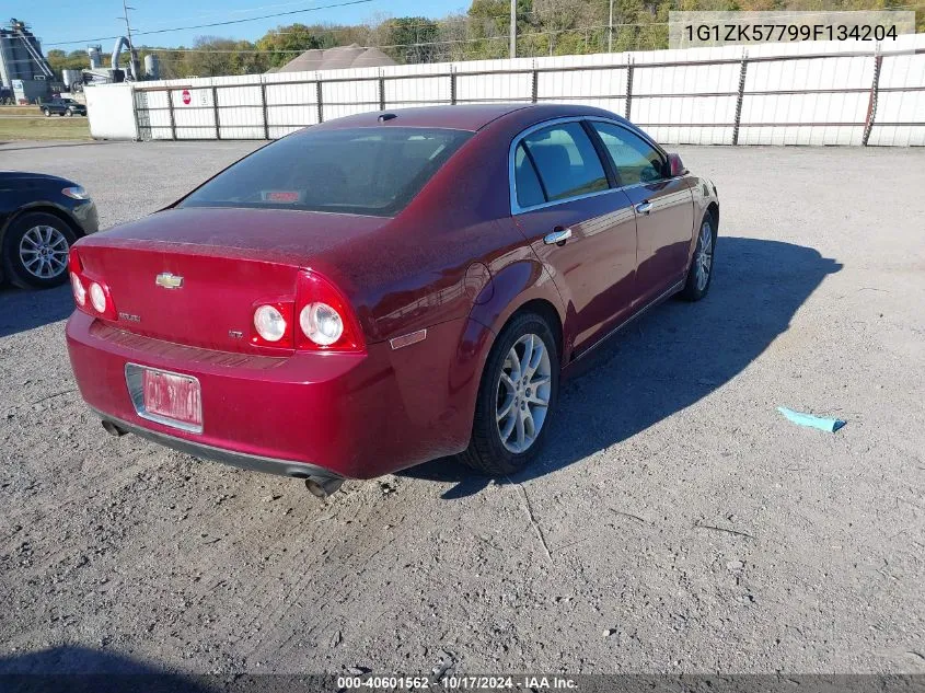 2009 Chevrolet Malibu Ltz VIN: 1G1ZK57799F134204 Lot: 40601562