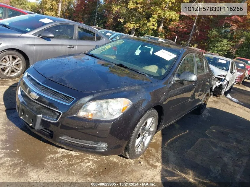 2009 Chevrolet Malibu Lt VIN: 1G1ZH57B39F116266 Lot: 40629985