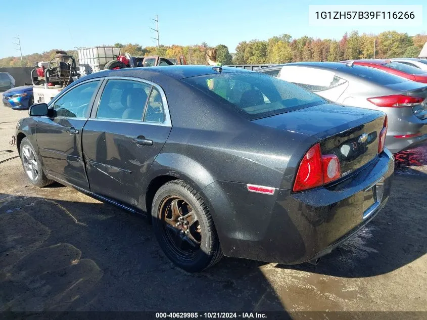 2009 Chevrolet Malibu Lt VIN: 1G1ZH57B39F116266 Lot: 40629985