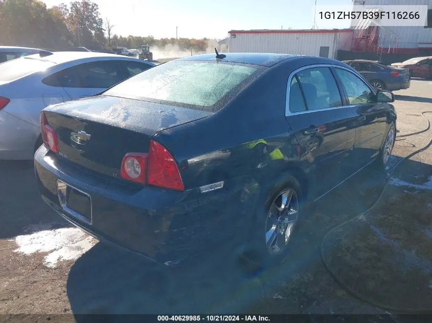 2009 Chevrolet Malibu Lt VIN: 1G1ZH57B39F116266 Lot: 40629985