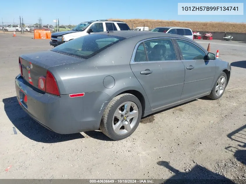 2009 Chevrolet Malibu Lt VIN: 1G1ZH57B99F134741 Lot: 40636649