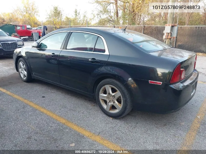 2009 Chevrolet Malibu Ls VIN: 1G1ZG57B09F248873 Lot: 40656272