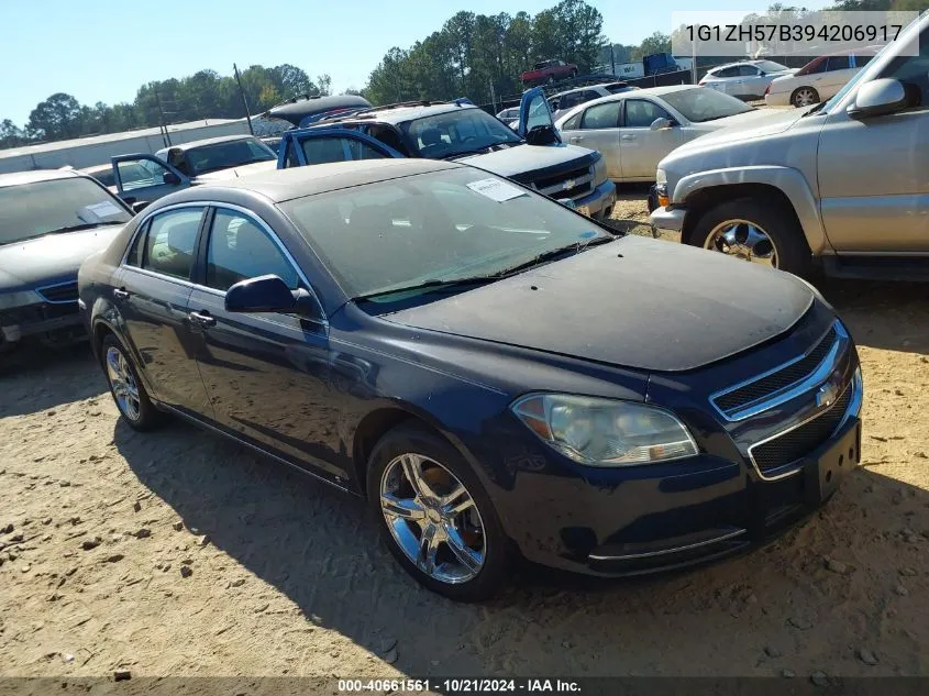 2009 Chevrolet Malibu Lt VIN: 1G1ZH57B394206917 Lot: 40661561