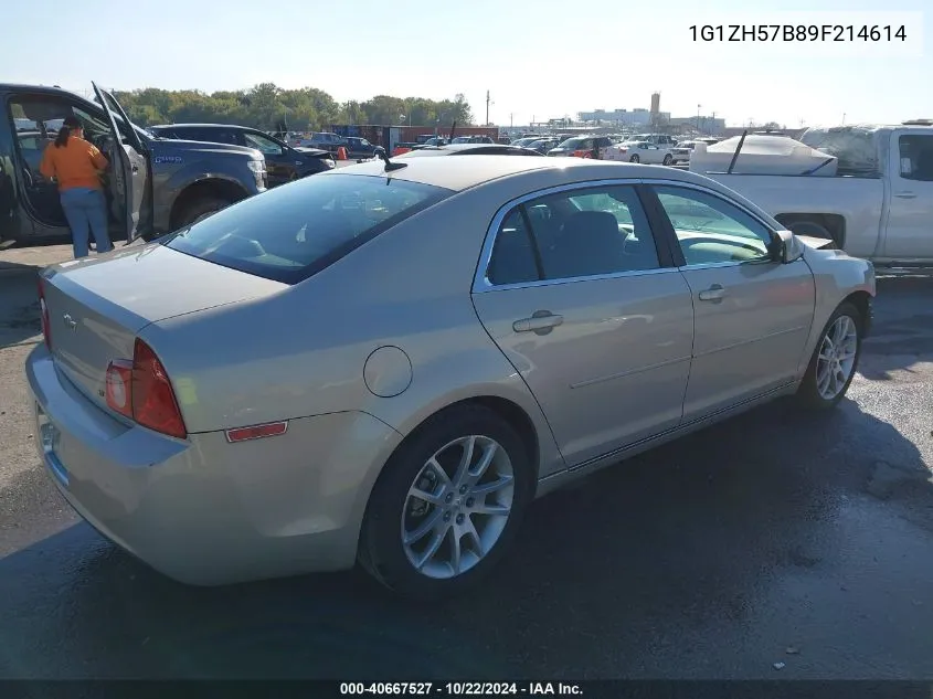 2009 Chevrolet Malibu Lt VIN: 1G1ZH57B89F214614 Lot: 40667527