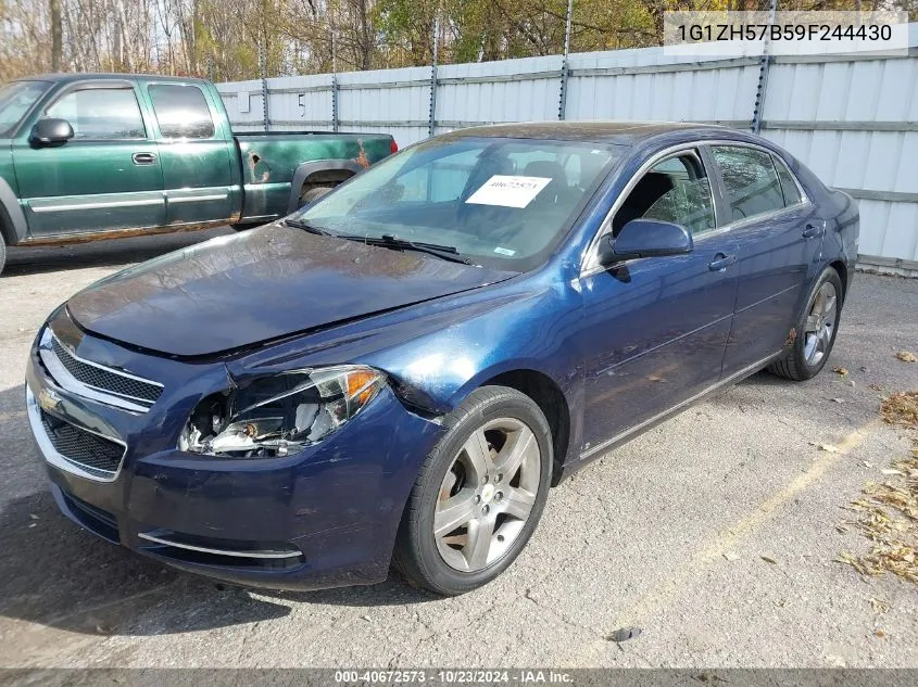 2009 Chevrolet Malibu Lt VIN: 1G1ZH57B59F244430 Lot: 40672573