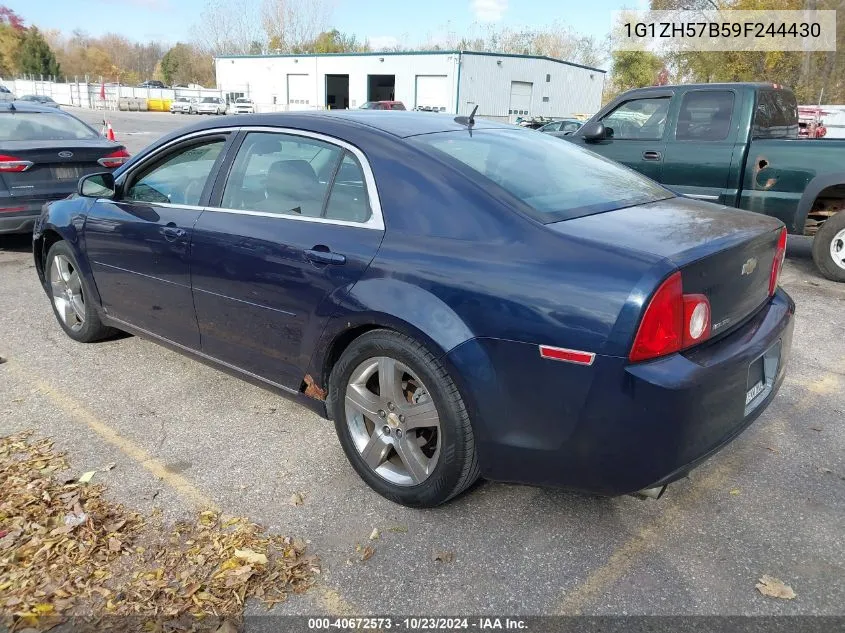 2009 Chevrolet Malibu Lt VIN: 1G1ZH57B59F244430 Lot: 40672573