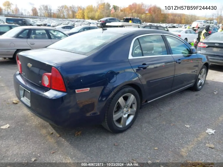 2009 Chevrolet Malibu Lt VIN: 1G1ZH57B59F244430 Lot: 40672573