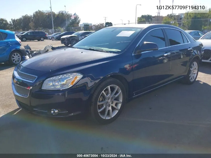 1G1ZK57709F194310 2009 Chevrolet Malibu Ltz