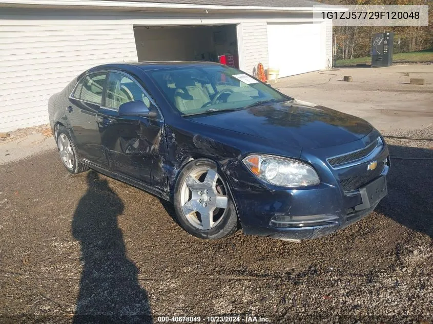 2009 Chevrolet Malibu Lt VIN: 1G1ZJ57729F120048 Lot: 40678049