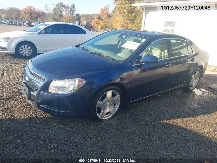 2009 Chevrolet Malibu Lt VIN: 1G1ZJ57729F120048 Lot: 40678049