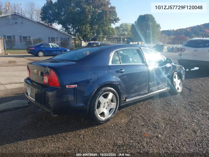 2009 Chevrolet Malibu Lt VIN: 1G1ZJ57729F120048 Lot: 40678049