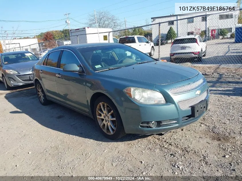 2009 Chevrolet Malibu Ltz VIN: 1G1ZK57B49F186764 Lot: 40679949