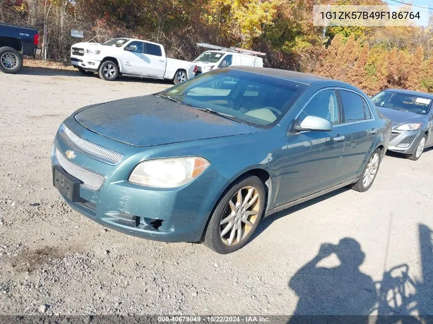 2009 Chevrolet Malibu Ltz VIN: 1G1ZK57B49F186764 Lot: 40679949