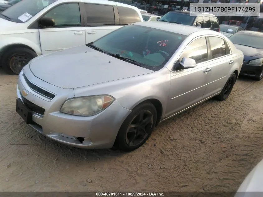 2009 Chevrolet Malibu Lt VIN: 1G1ZH57B09F174299 Lot: 40701511