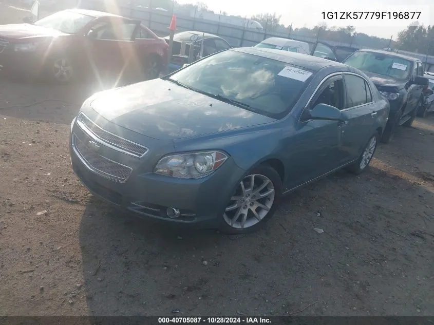 2009 Chevrolet Malibu Ltz VIN: 1G1ZK57779F196877 Lot: 40705087