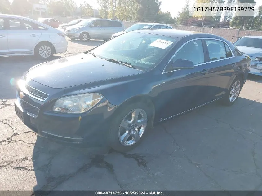 2009 Chevrolet Malibu Lt VIN: 1G1ZH57B39F199729 Lot: 40714725