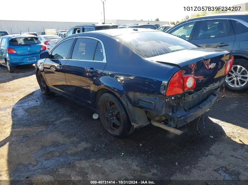 1G1ZG57B39F234207 2009 Chevrolet Malibu Ls