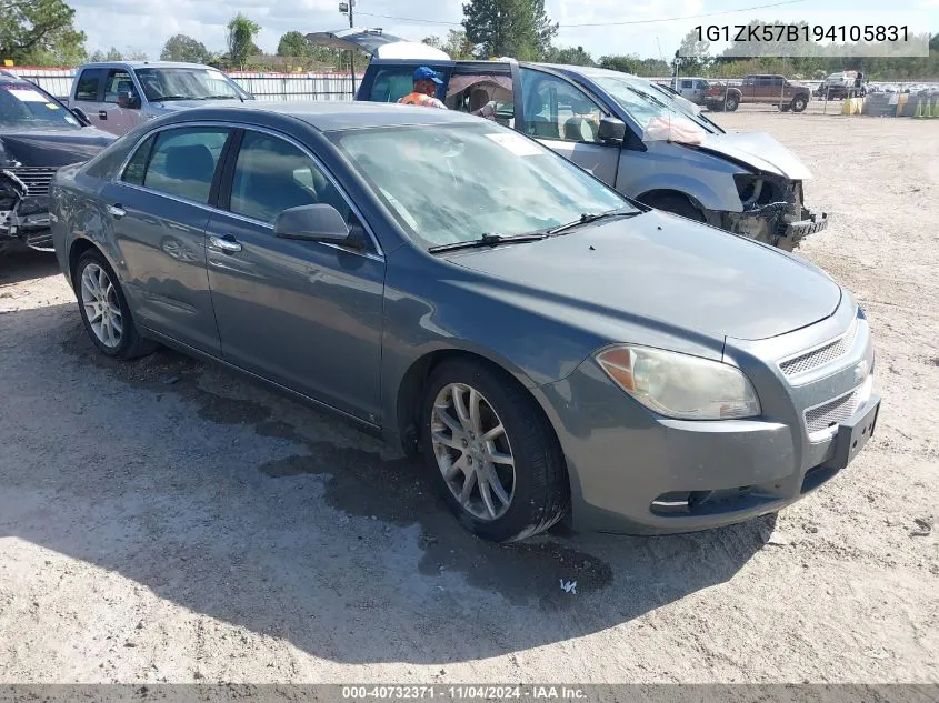 2009 Chevrolet Malibu Ltz VIN: 1G1ZK57B194105831 Lot: 40732371