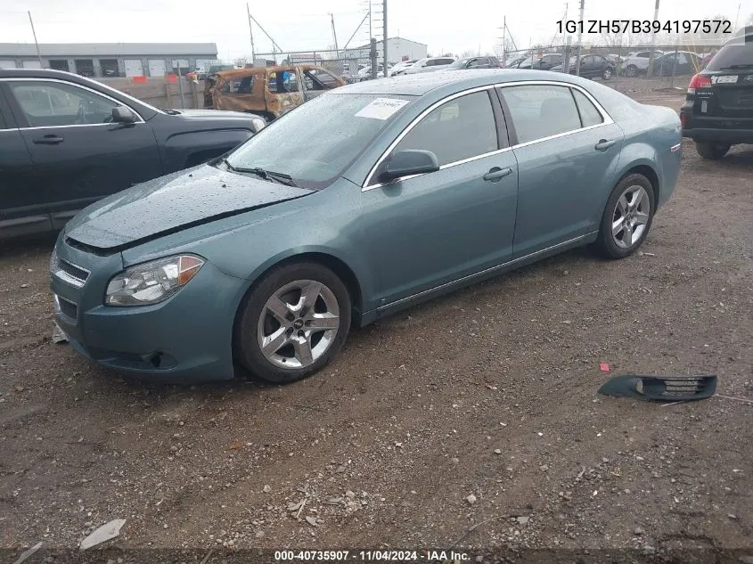 2009 Chevrolet Malibu Lt VIN: 1G1ZH57B394197572 Lot: 40735907