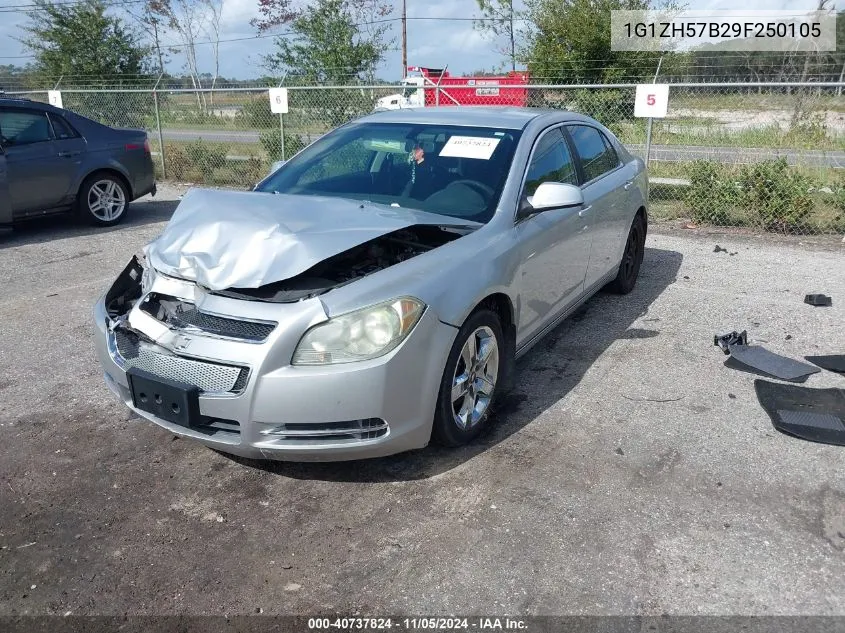 2009 Chevrolet Malibu Lt VIN: 1G1ZH57B29F250105 Lot: 40737824