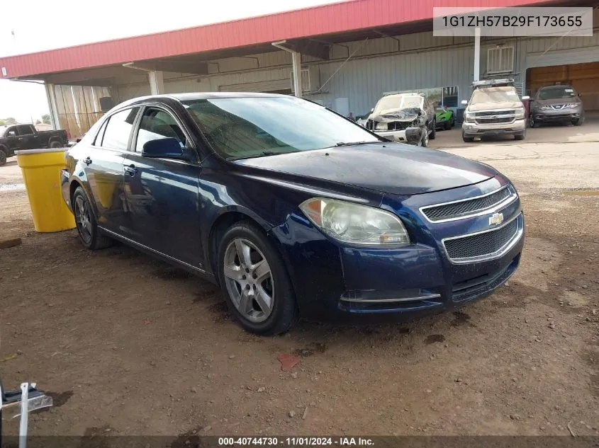 2009 Chevrolet Malibu Lt VIN: 1G1ZH57B29F173655 Lot: 40744730