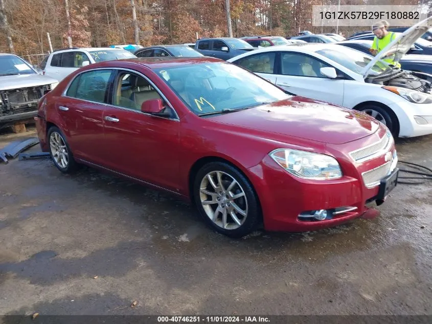 2009 Chevrolet Malibu Ltz VIN: 1G1ZK57B29F180882 Lot: 40746251