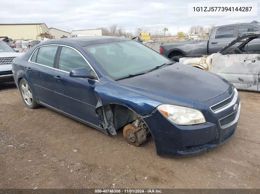 2009 Chevrolet Malibu Lt VIN: 1G1ZJ577394144287 Lot: 40746308