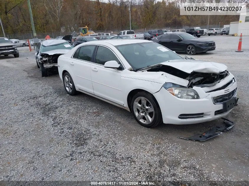 2009 Chevrolet Malibu Lt VIN: 1G1ZH57B494230207 Lot: 40761417