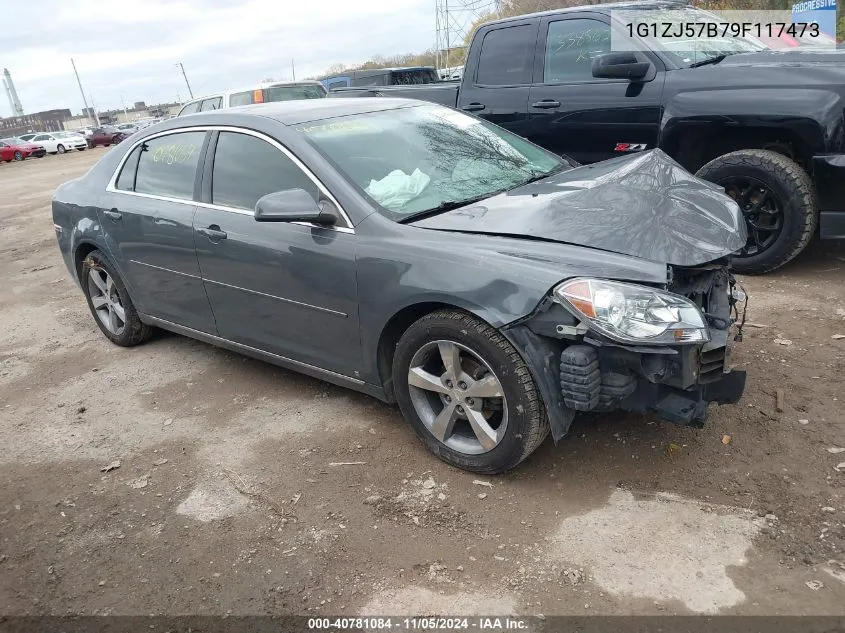 2009 Chevrolet Malibu Lt VIN: 1G1ZJ57B79F117473 Lot: 40781084