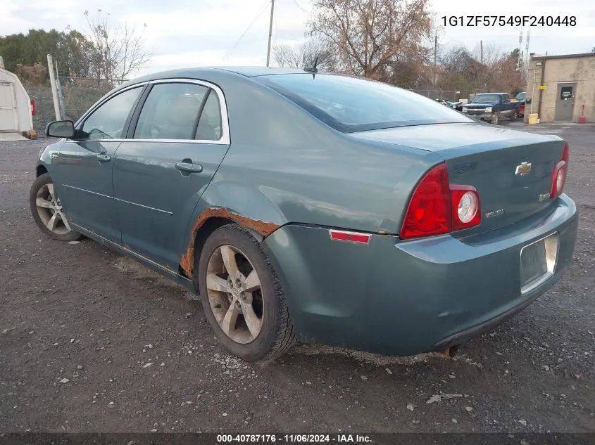 2009 Chevrolet Malibu Hybrid VIN: 1G1ZF57549F240448 Lot: 40787176