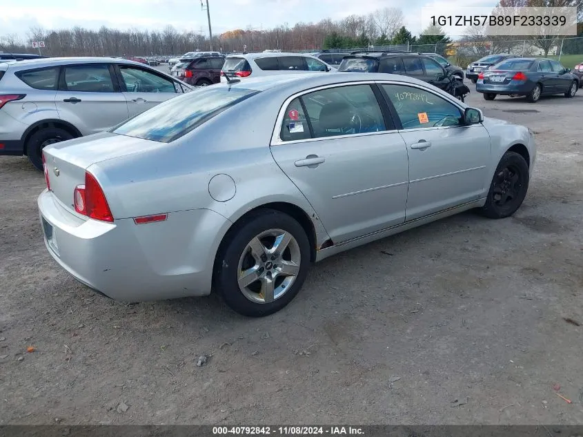 2009 Chevrolet Malibu Lt VIN: 1G1ZH57B89F233339 Lot: 40792842