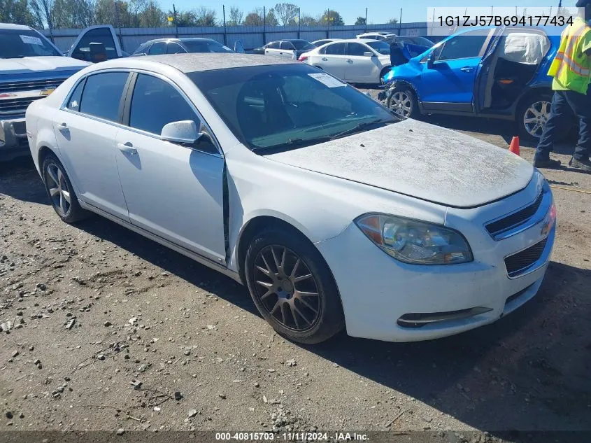 2009 Chevrolet Malibu Lt VIN: 1G1ZJ57B694177434 Lot: 40815703