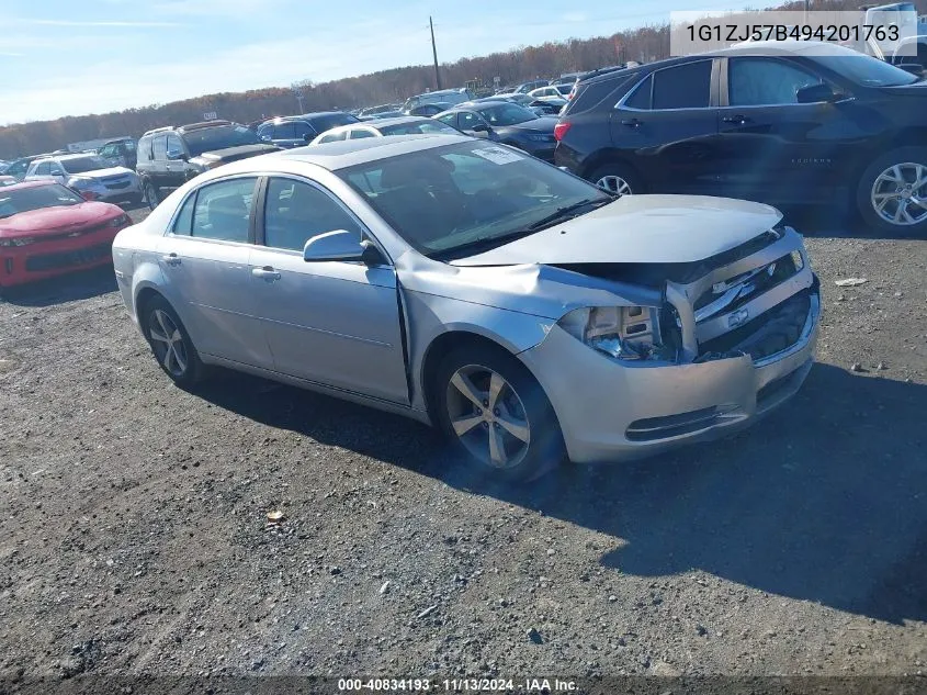 2009 Chevrolet Malibu Lt VIN: 1G1ZJ57B494201763 Lot: 40834193