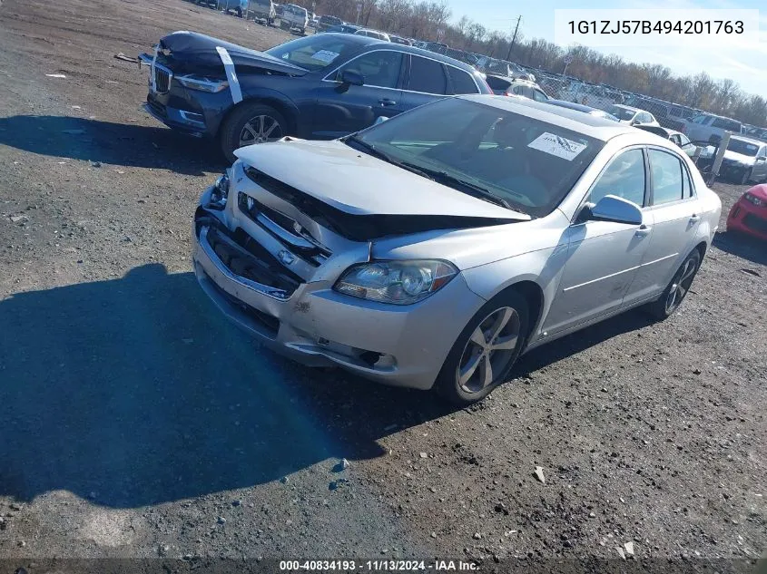 2009 Chevrolet Malibu Lt VIN: 1G1ZJ57B494201763 Lot: 40834193