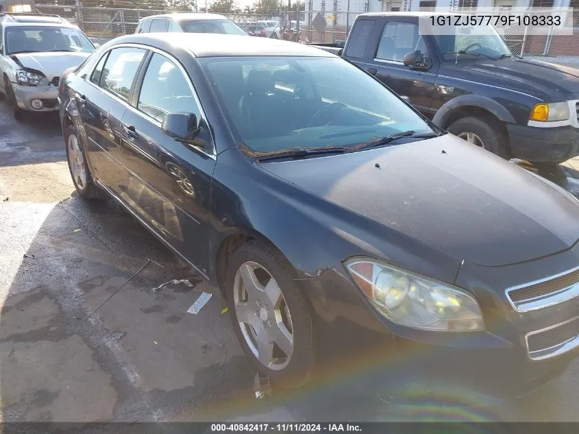 2009 Chevrolet Malibu Lt VIN: 1G1ZJ57779F108333 Lot: 40842417