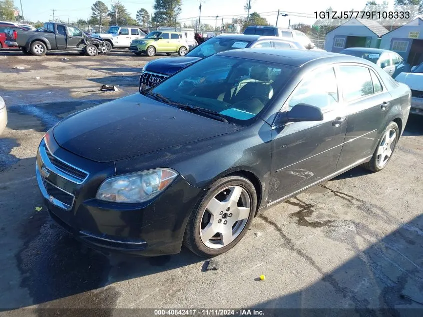 2009 Chevrolet Malibu Lt VIN: 1G1ZJ57779F108333 Lot: 40842417