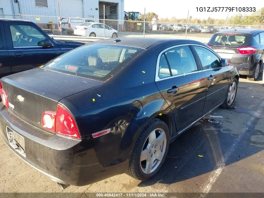 2009 Chevrolet Malibu Lt VIN: 1G1ZJ57779F108333 Lot: 40842417