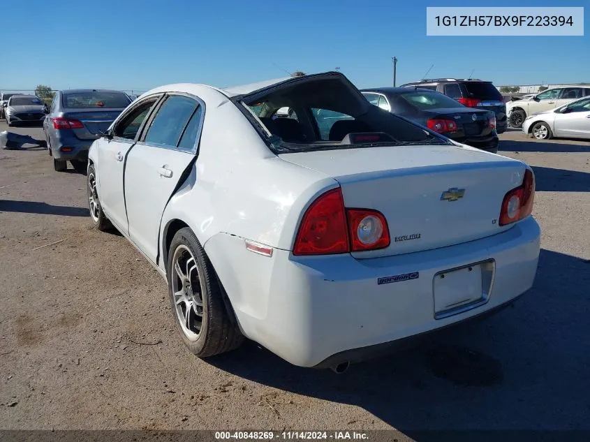 2009 Chevrolet Malibu Lt VIN: 1G1ZH57BX9F223394 Lot: 40848269