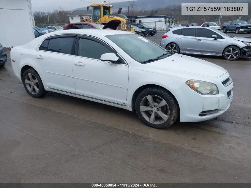 2009 Chevrolet Malibu Hybrid Hybrid VIN: 1G1ZF57559F183807 Lot: 40850054