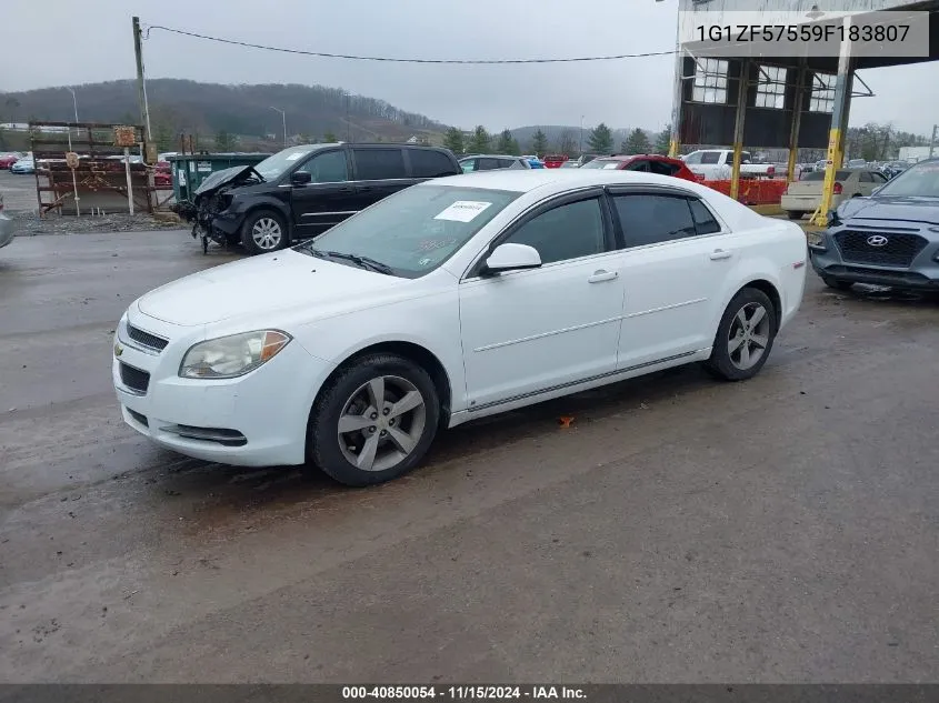 2009 Chevrolet Malibu Hybrid Hybrid VIN: 1G1ZF57559F183807 Lot: 40850054