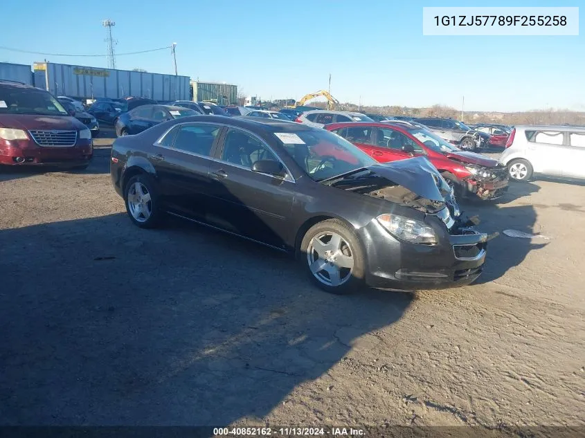 2009 Chevrolet Malibu Lt VIN: 1G1ZJ57789F255258 Lot: 40852162