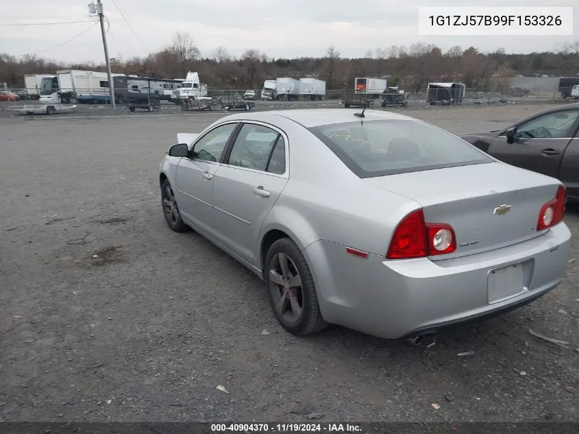 2009 Chevrolet Malibu Lt VIN: 1G1ZJ57B99F153326 Lot: 40904370