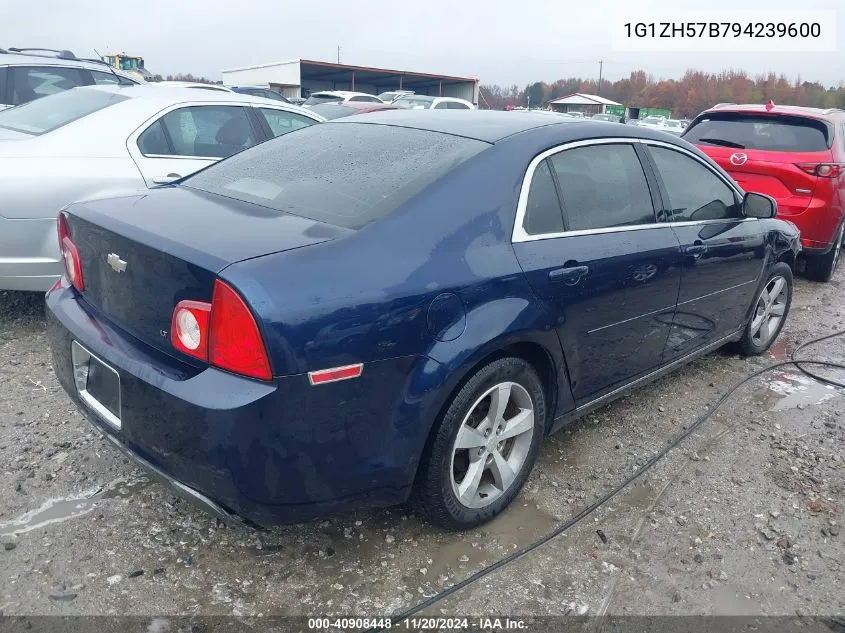 2009 Chevrolet Malibu Lt VIN: 1G1ZH57B794239600 Lot: 40908448