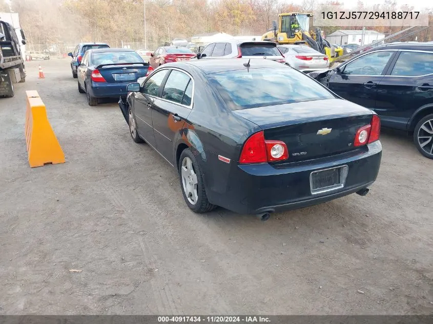 2009 Chevrolet Malibu Lt VIN: 1G1ZJ577294188717 Lot: 40917434